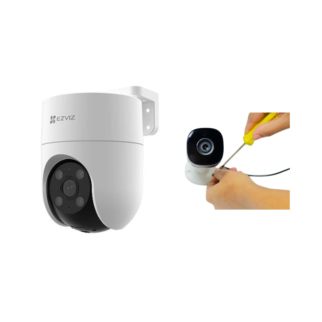 3MP WIRELESS ROTATING CAMERA (OUTDOOR) H8C 4G WITH INSTALLATION