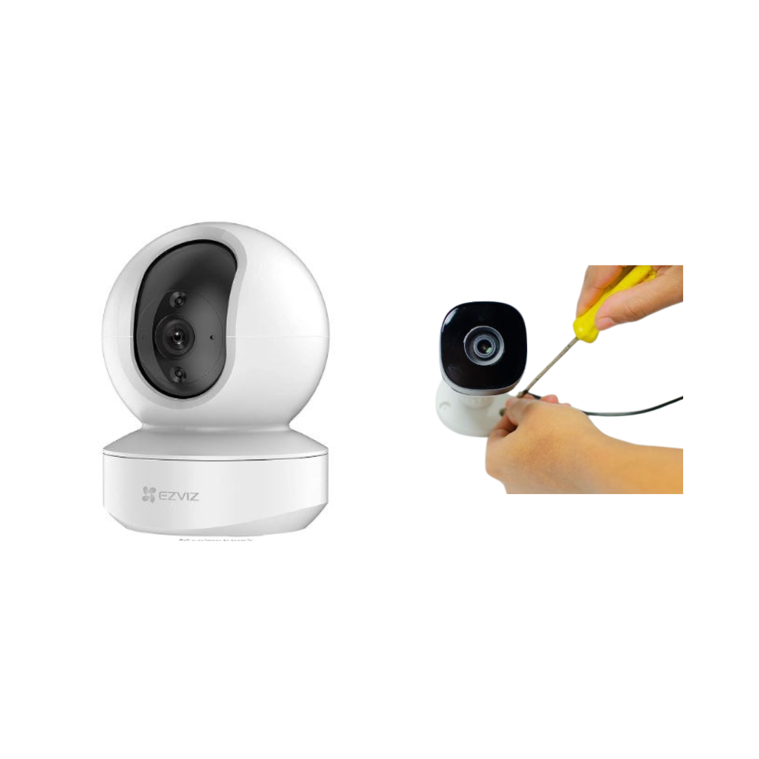 4MP Wireless Rotating Camera H6C WITH INSTALLATION