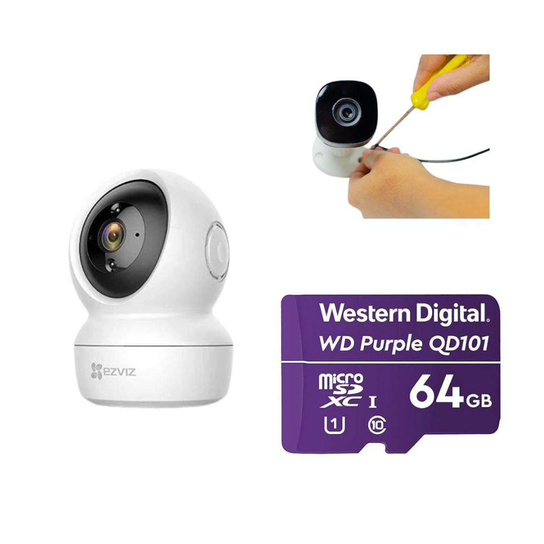 2MP Wireless Rotating Camera C6N WITH INSTALLATION AND 64GB MEMORY CARD