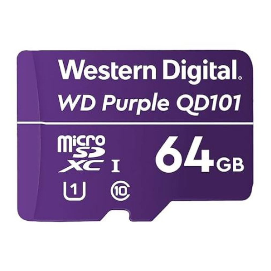 64GB Surveillance Memory Card for WiFi Cameras BRAND:Western Digital