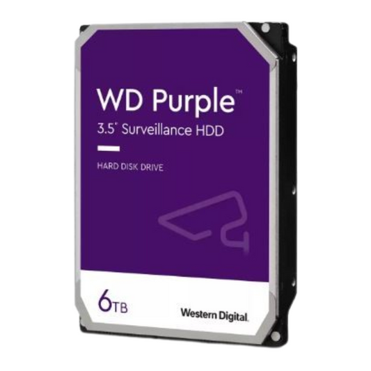 6TB SURVEILLANCE HARD DISC FOR DVR/NVR BRAND:WESTERN DIGITAL