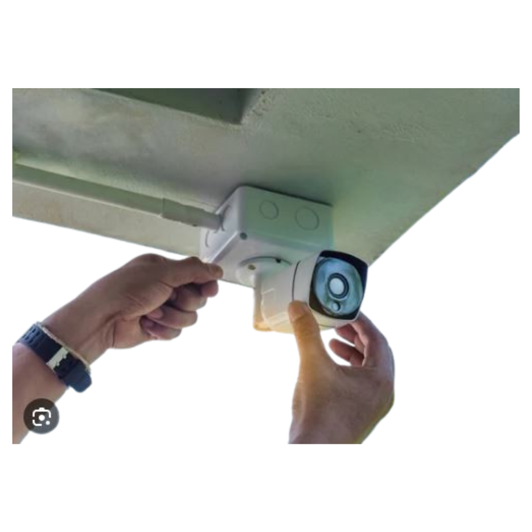 Camera Installation with PVC Box