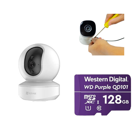 4MP Wireless Rotating Camera TY1 WITH INSTALLATION AND 128GB MEMORY CARD