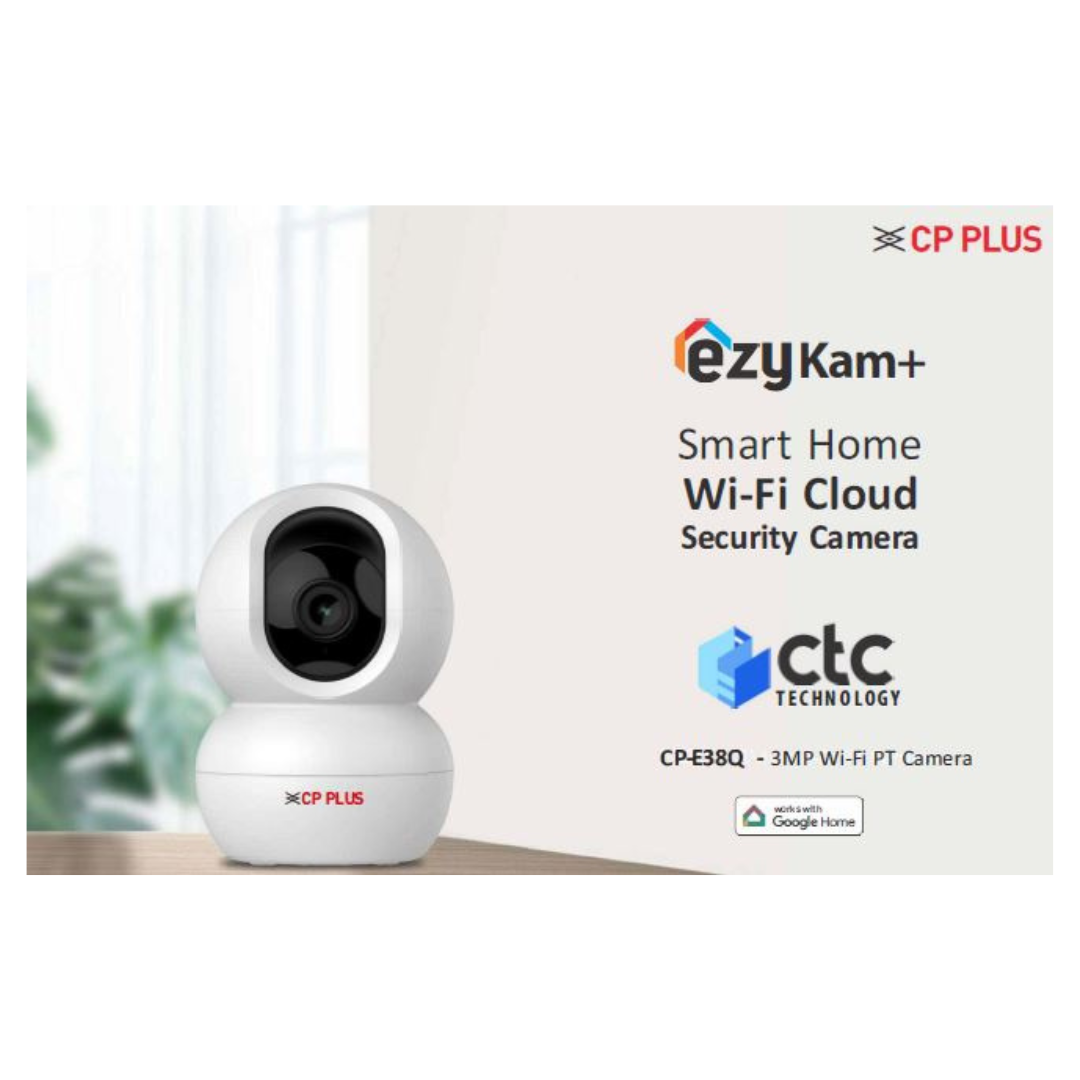 3MP WIRELESS ROTATING CAMERA CP-E38