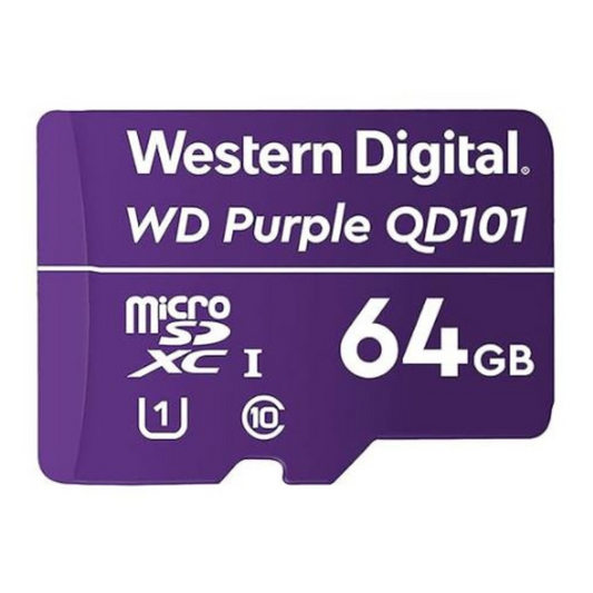 64GB Surveillance Memory Card for WiFi Cameras BRAND:Western Digital