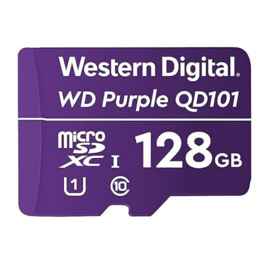 128GB SURVEILLANCE MEMORY CARD FOR WIFI CAMERAS BRAND:WESTERN DIGITAL