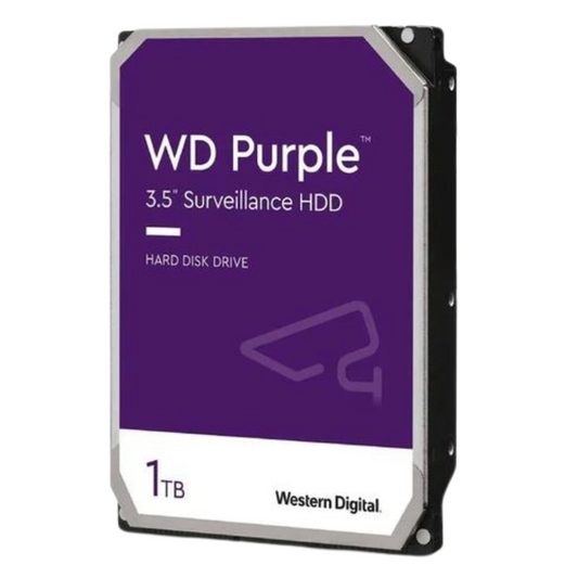 1TB SURVEILLANCE HARD DISC FOR DVR/NVR BRAND:WESTERN DIGITAL
