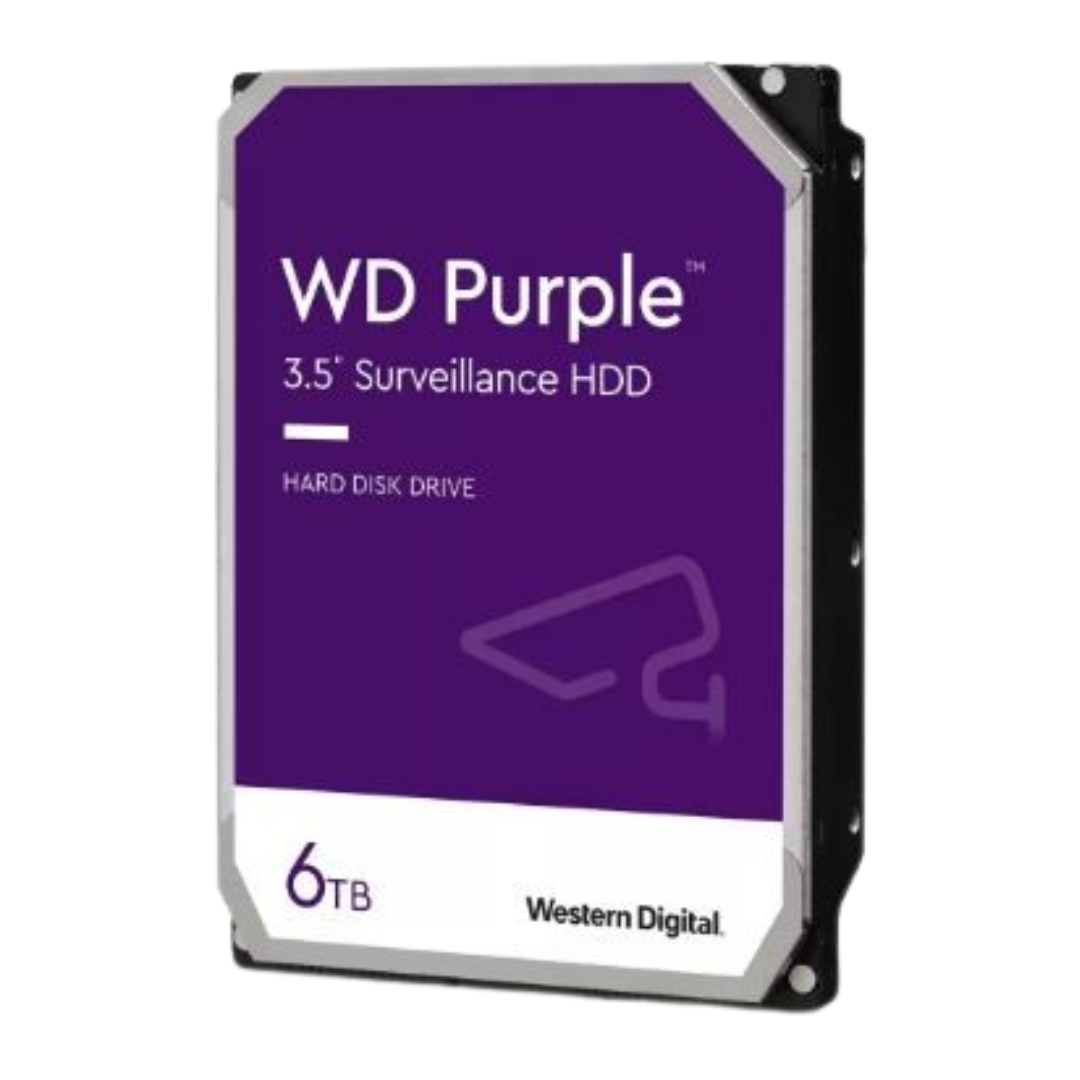 6TB SURVEILLANCE HARD DISC FOR DVR/NVR BRAND:WESTERN DIGITAL