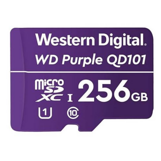 256GB SURVEILLANCE MEMORY CARD FOR WIFI CAMERAS BRAND:WESTERN DIGITAL