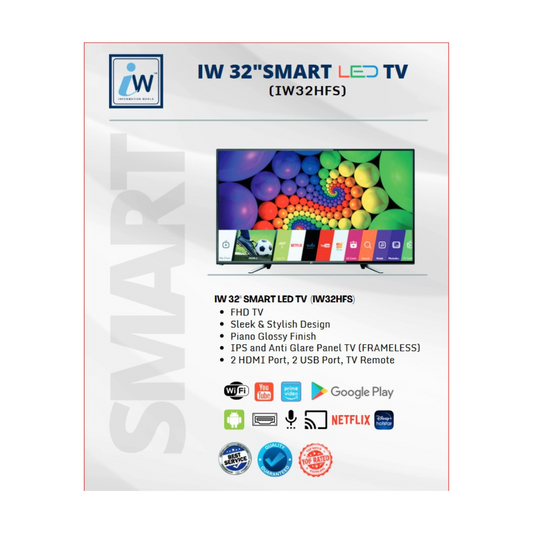 32INCH LED TV (IW32HFS) BRAND:IW