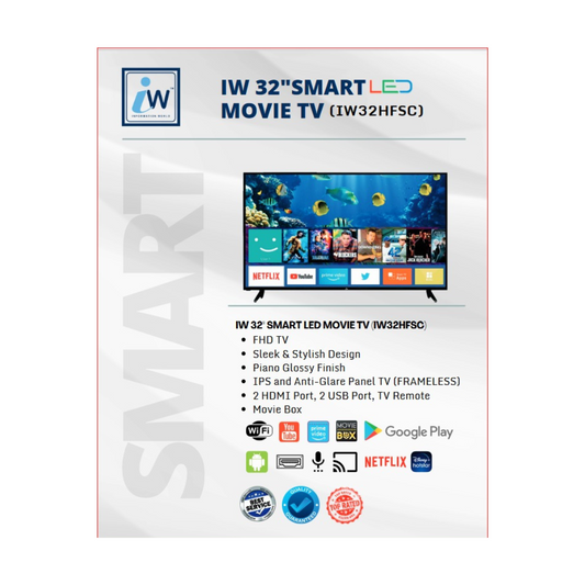 32INCH LED TV (IW32HFSC) BRAND:IW